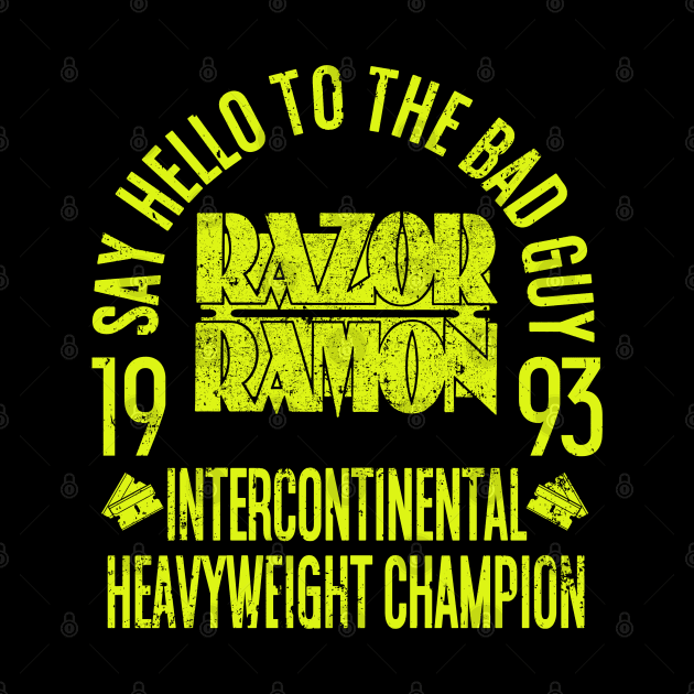 Intercontinental Champion Razor Ramon by Meat Beat