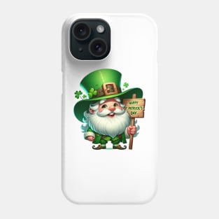 St Patricks Day Leprechaun Phone Case