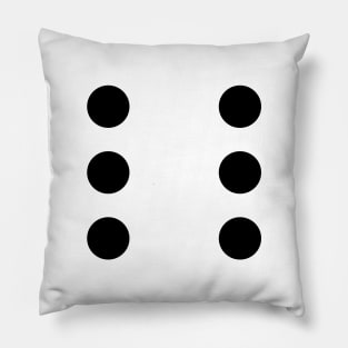 Dice Six Pillow