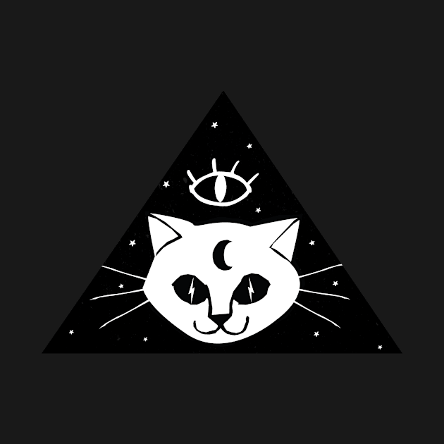 illuminati cat by spaghettis