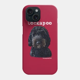 Black Cockapoo / Spoodle and Doodle Dog Phone Case