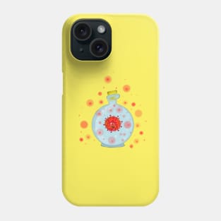 Virus Medical Flask Phone Case