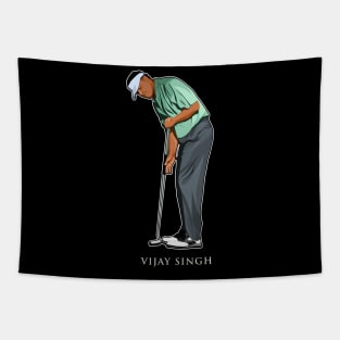 Vijay Singh Golf Legends Tapestry