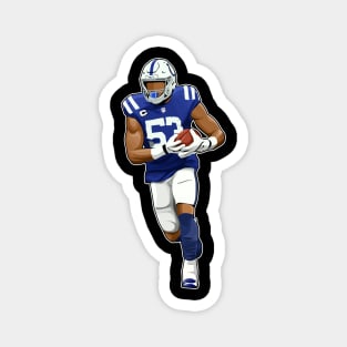 Darius Leonard #52 With The Ball Magnet