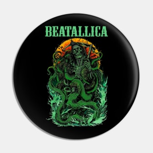 BEATALLICA BAND MERCHANDISE Pin