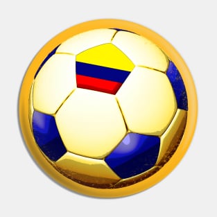 Columbia Soccer Pin