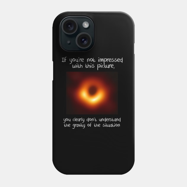 Black Hole First Photo Phone Case by KsuAnn