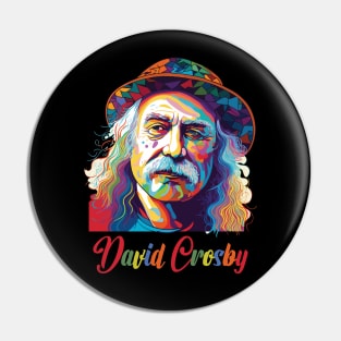 David Crosby Pin