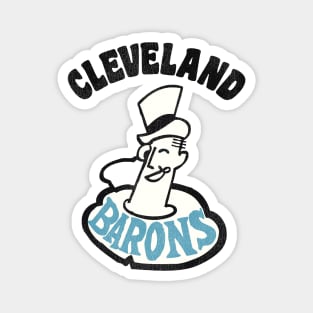 Retro Defunct Cleveland Barons Hockey Team Magnet