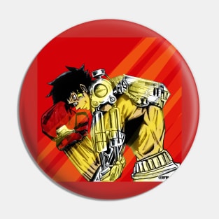 Mechanical boxing boxer box Pin