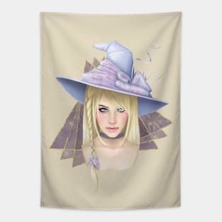 Periwinkle Witch Tapestry