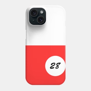 28th RED Phone Case