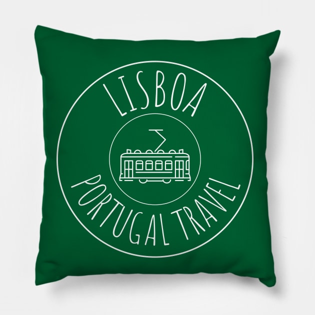 Lisbon Pillow by footballomatic