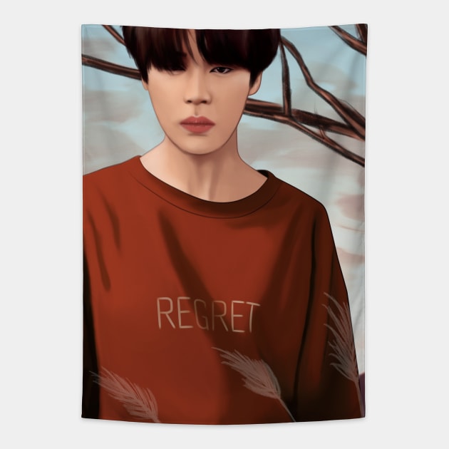BTS JIMIN LOVE YOURSELF Tapestry by moritajung
