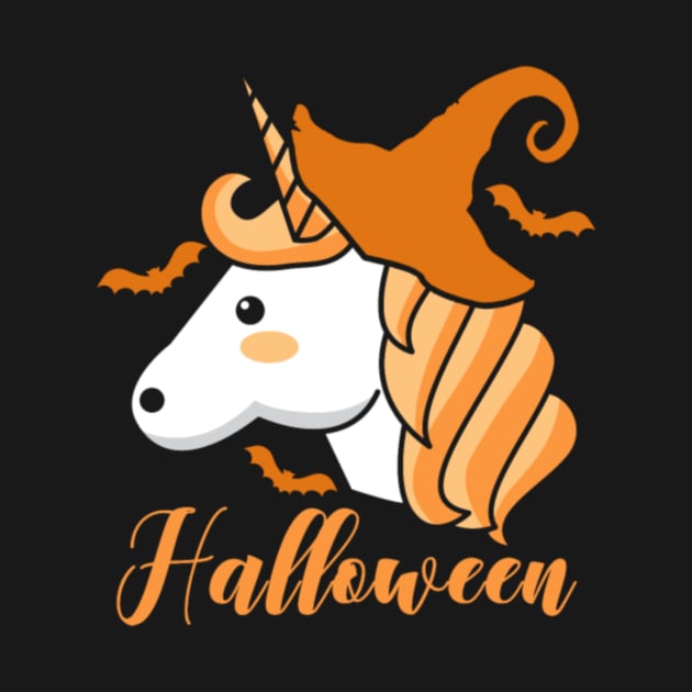 Halloween Unicorn by Xizin Gao