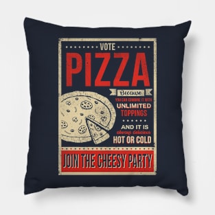 Cheesy Party Pillow