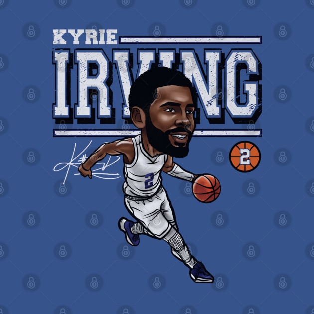 Kyrie Irving Dallas Cartoon by danlintonpro