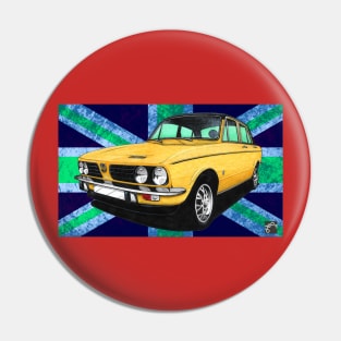 Geo3Doodles Triumph Dolomite Sprint Doodle. Pin