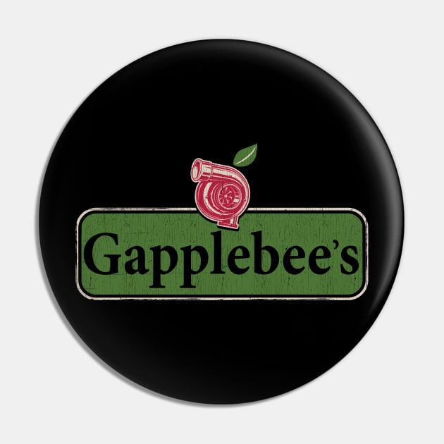 Vintage Gapplebee's Drag Racing Pin by Dailygrind