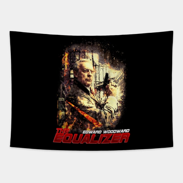 Edward Woodward The Equalizer Tapestry by HellwoodOutfitters