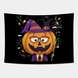 Dwight Pumpkin Tapestry