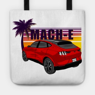 Sunset Mach-E in Rapid Red Tote