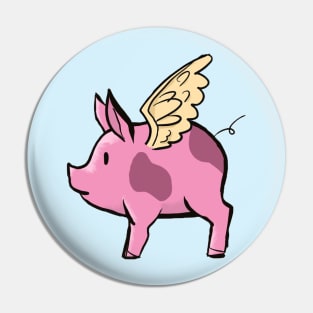 Flying Piglet Pin