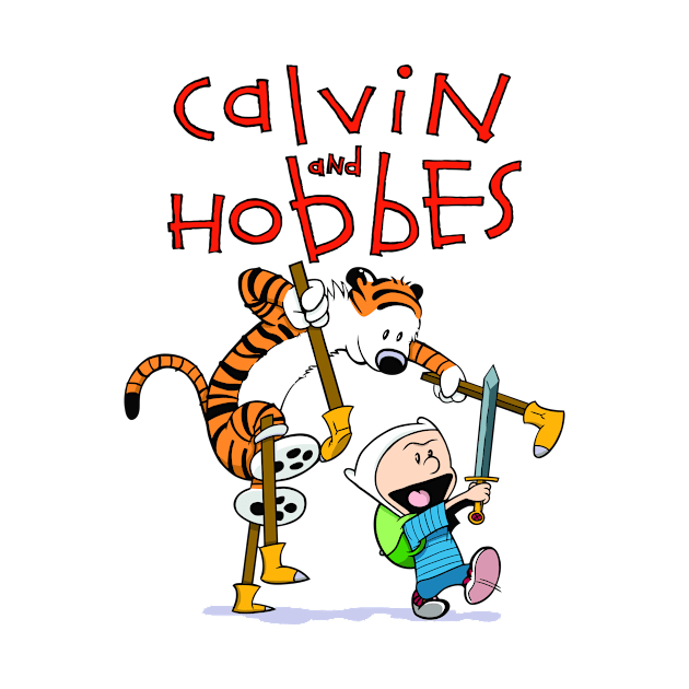 Calvin The Ninja And Hobbes by belbaggs