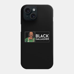 Black Gallagher Phone Case