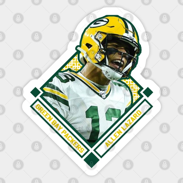 ALLEN LAZARD GREEN BAY PACKERS - Allen Lazard - Sticker