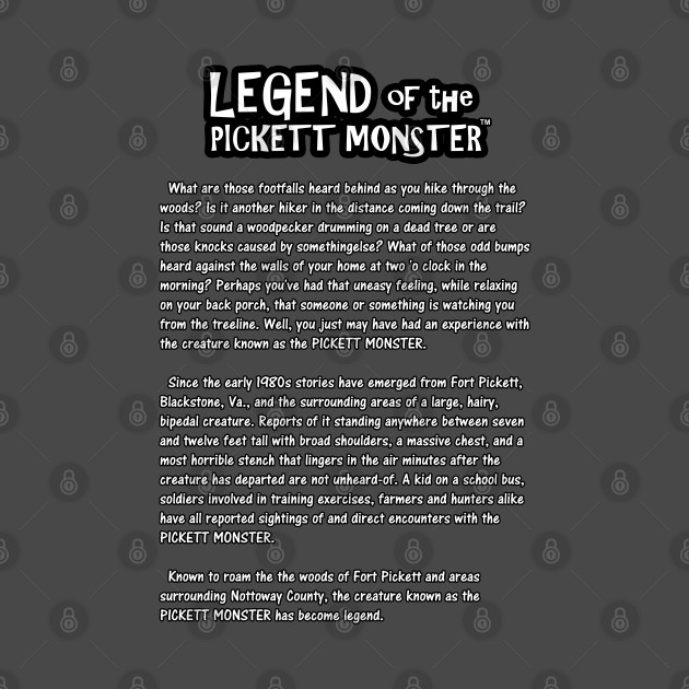 PICKETT MONSTER - Comic Book #1 by DodgertonSkillhause
