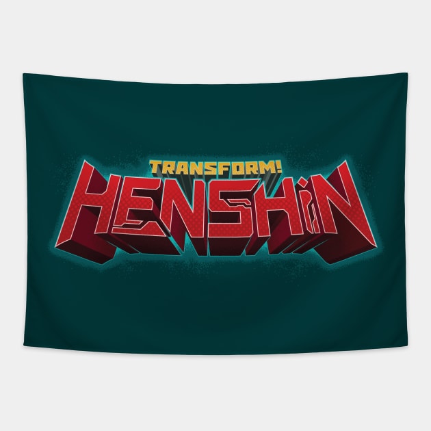 TRANSFORM! HENSHIN Tapestry by DCLawrenceUK