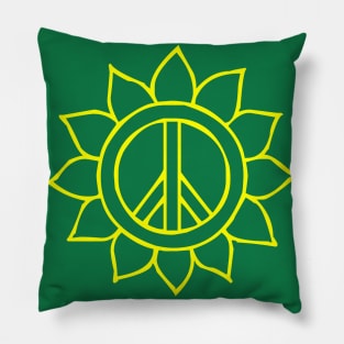 Peace Flower Pillow