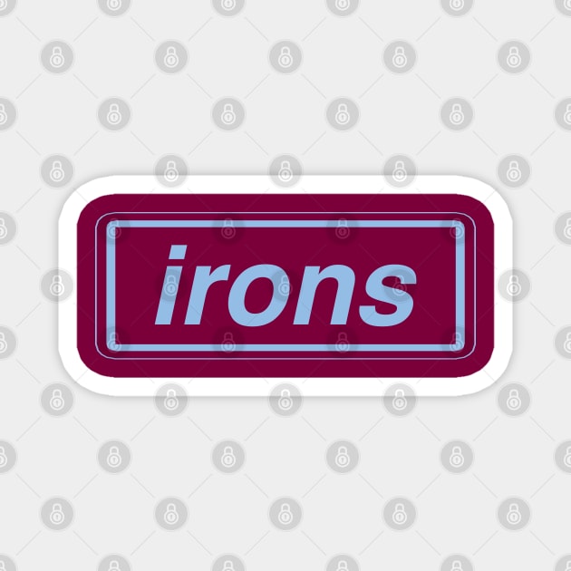 Irons Magnet by Confusion101