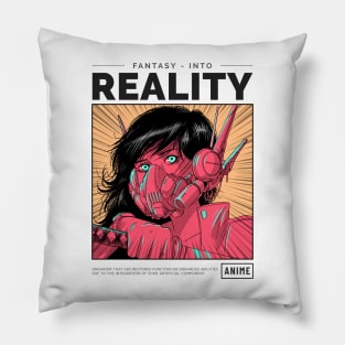 Reality and Fantasy Pillow