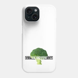 Vegan Movement Broccoli Phone Case