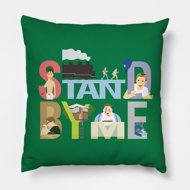 STAND BY ME!! Pillow by aritahello