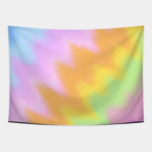 Tie dye Pastel Rainbow Blended Pattern, made by EndlessEmporium Tapestry