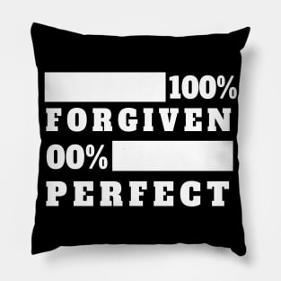 Forgiven: Christian Shirts and Christian Gifts Pillow