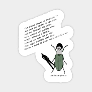 Franz Kafka Book Quote Magnet