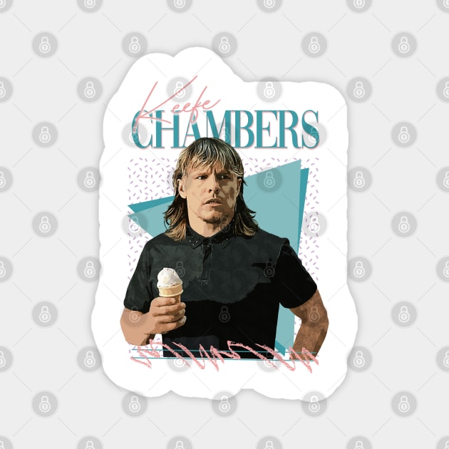 Vapor Pop 90s // Keefe // Retro Aesthetic Magnet by Tv Moments