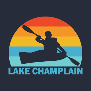 Lake Champlain New York Vermont Kayak T-Shirt