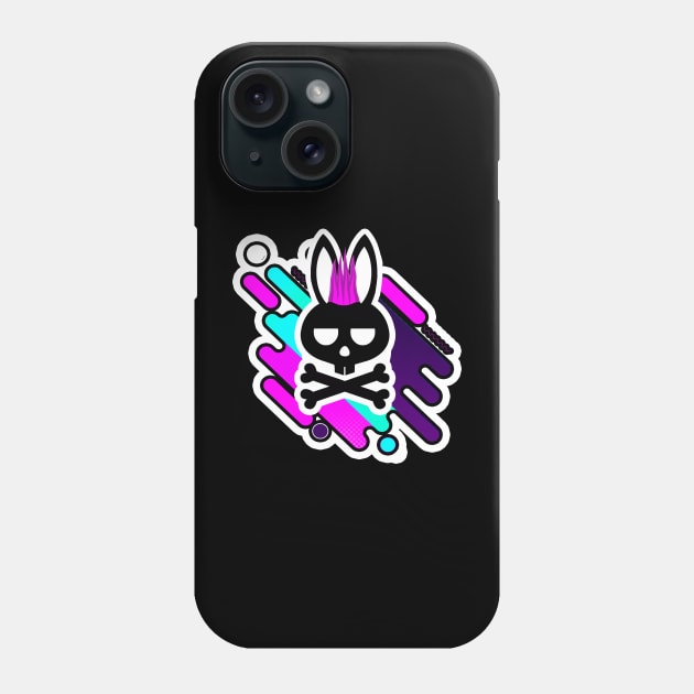 Bunny Skull Phone Case by GLStyleDesigns