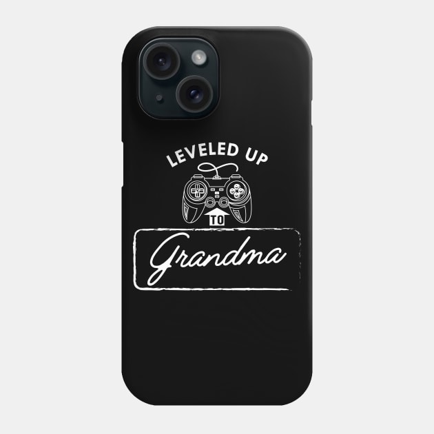 New Grandma - Leveled up to grandma Phone Case by KC Happy Shop