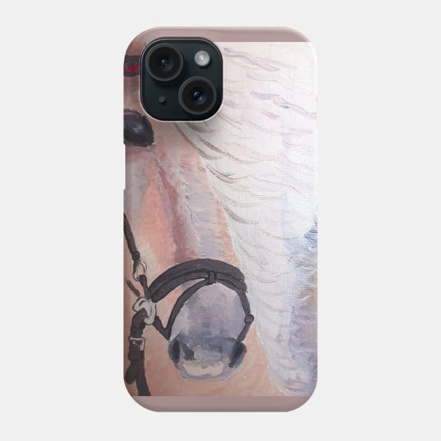 White Horse Phone Case by Maltez