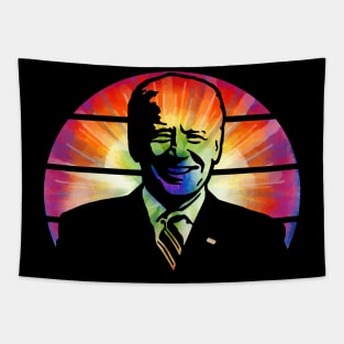 Biden Harris Inauguration Day 2021 Tie Dye Tapestry