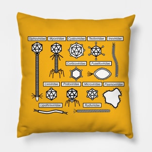 Bacteriophages families Pillow