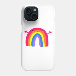 Cute Rainbow Hug Phone Case