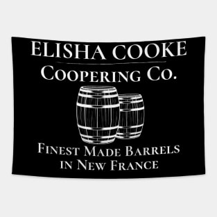 Elisha Cooke Coopering Co Barrels New France Tapestry