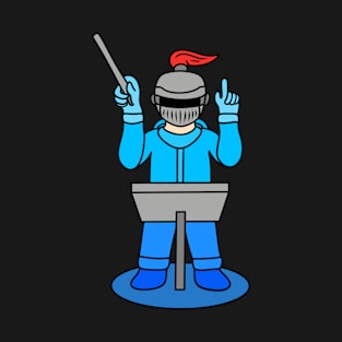 Funny music conductor knight T-Shirt